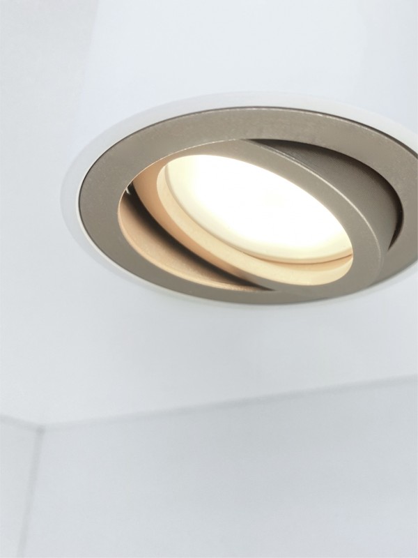 Светильник Elegant 10259 БЕЛЫЙ/КОФЕ КОЛЬЦО ` GU10 без лампы SPF13 (1)