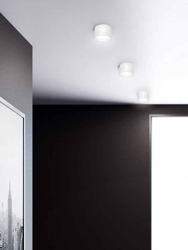 ***Светильник Elegant SPF-10274 WHITE/БЕЛЫЙ ` D80/H70/1/G53/12W без лампы 24-03 (1/50)