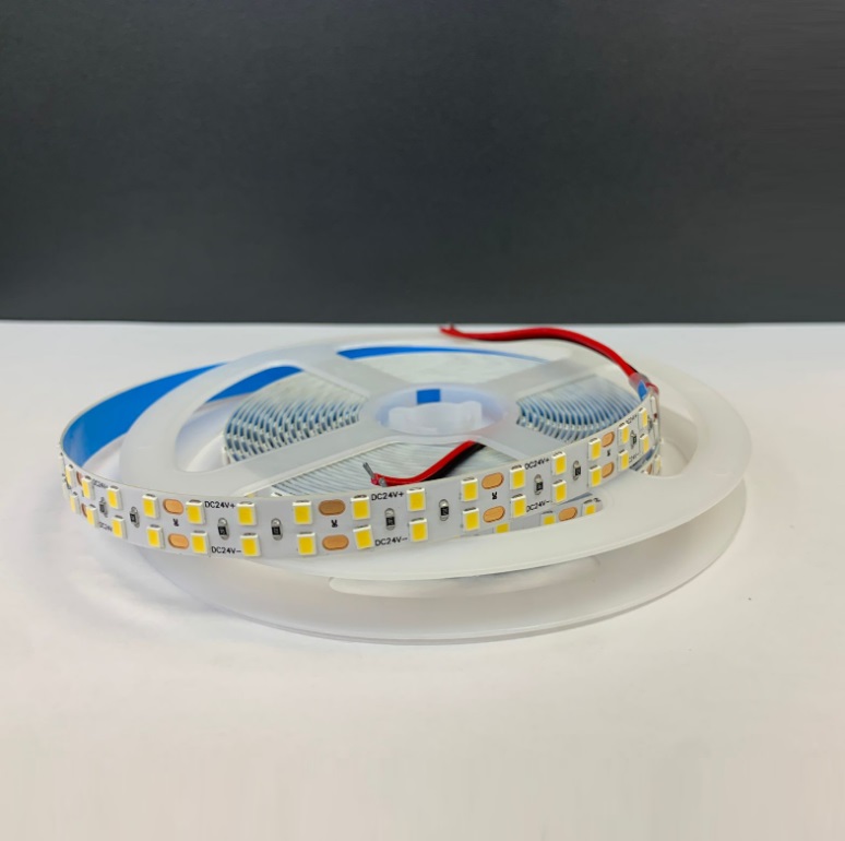 Лента светодиодная 23W 24V 2835-240-6500K двухрядная 10mm SPF (цена за 1метр из 5метров на катушке)