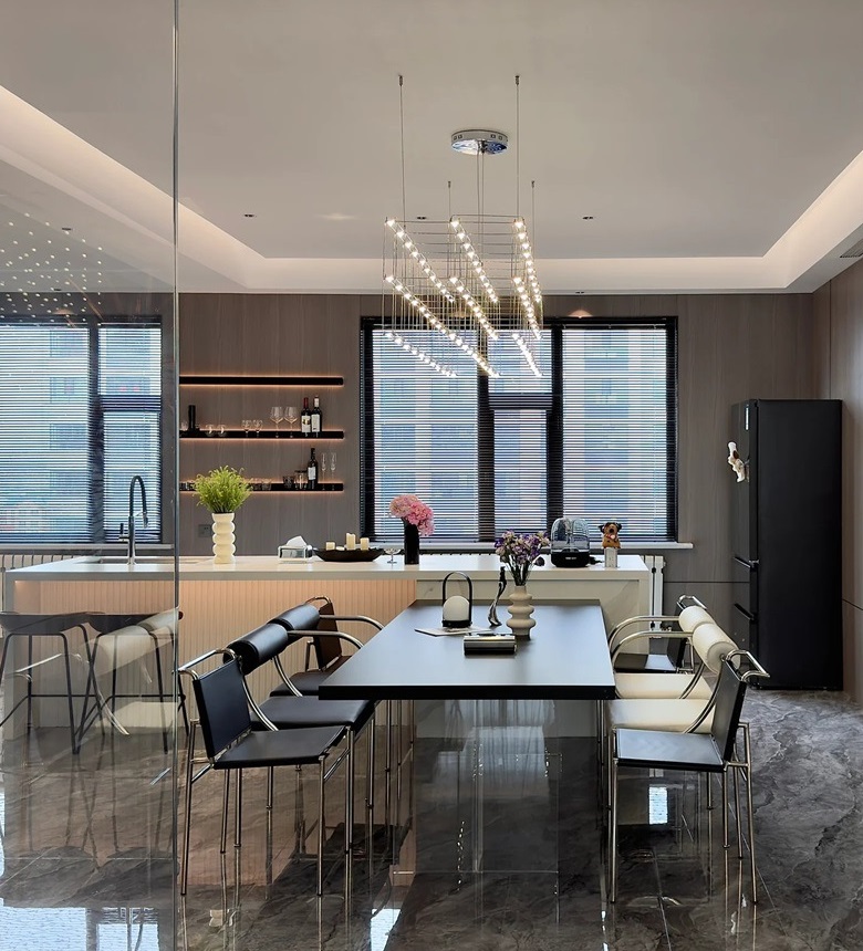 Светильник ElegantLight DZN-13697 МАТ.РОМ ` D300*1500/H300/1/LED/30W/4500K SELENA