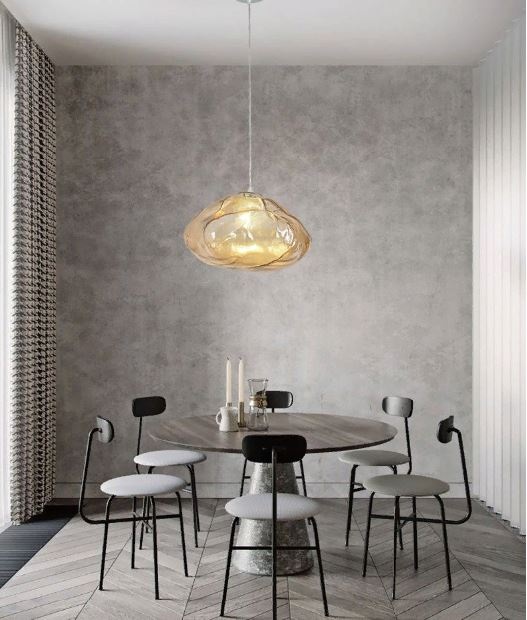 Светильник DZN-40711 РОМ+КОРИЧНЕВЫЙ ` D250/H1500/1/E27/60W GRAPE