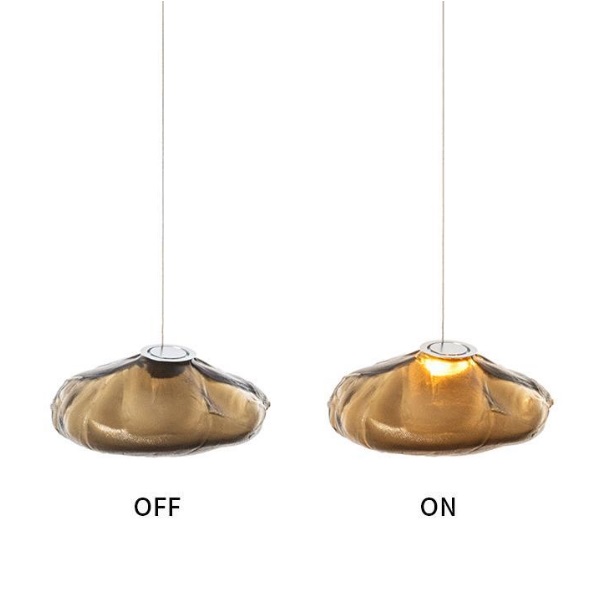 Светильник DZN-40711 РОМ+КОРИЧНЕВЫЙ ` D250/H1500/1/E27/60W GRAPE