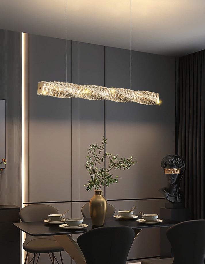 Светильник DZN-13713 ЗОЛОТО` D1000*120/H2000/1/LED/48W/4000K POORE