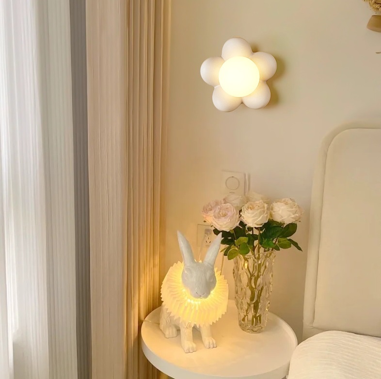 Светильник настенный ElegantLight DZN-13762 БЕЛЫЙ ` D180/H100/1/G9/10W PINK-TOY