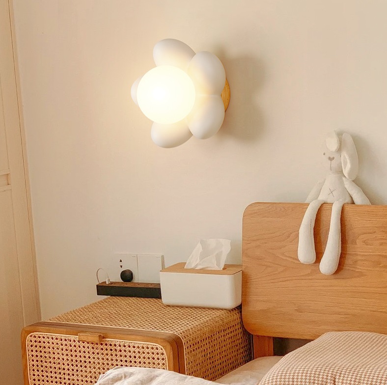 Светильник настенный ElegantLight DZN-13762 БЕЛЫЙ ` D180/H100/1/G9/10W PINK-TOY