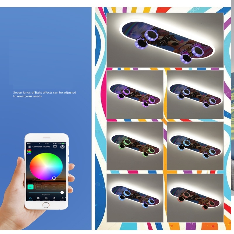 Светильник ElegantLight DZN-13773 МУЛЬТИ ` D670/H190/4+1/LED/32W/4000K+RGB