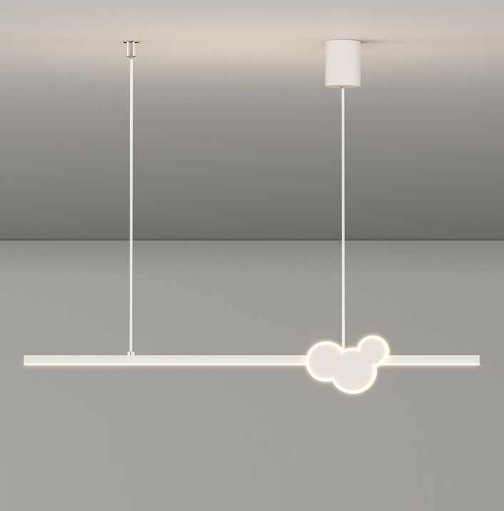 Светильник DZN3-1-01 WHITE / БЕЛЫЙ ` D1000*130/H1200/2/LED/32W/4500K