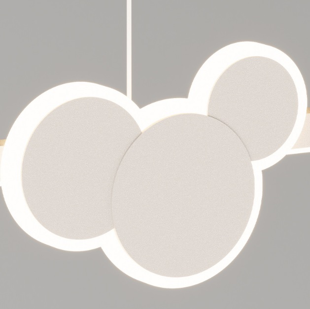 Светильник DZN3-1-01 WHITE / БЕЛЫЙ ` D1000*130/H1200/2/LED/32W/4500K