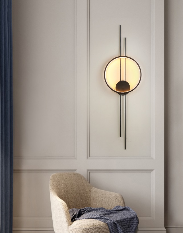 Светильник DZN-13795 ЧЕРНЫЙ ` D300*1000/H100/1/LED/15W/3000K ACTION