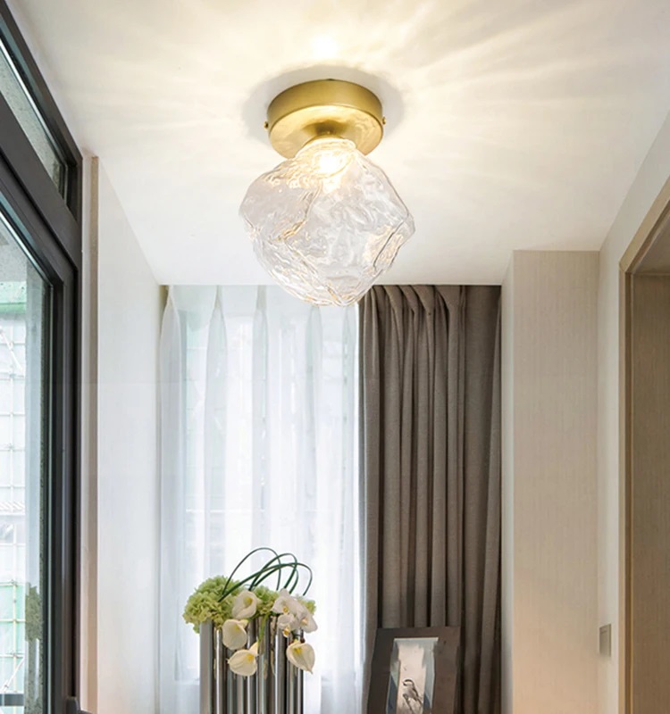 Светильник ElegantLight DZN-13804 БРОНЗА + ПРОЗРАЧНЫЙ ` D150/H150/1/G9/10W LAVA