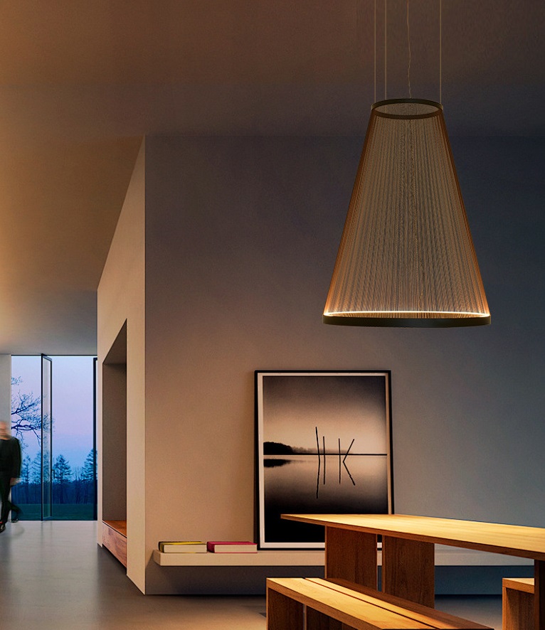 Светильник DZN-13831 ЧЕРНЫЙ ` D550/H730+1000/1/LED/3000K аналог ARREY