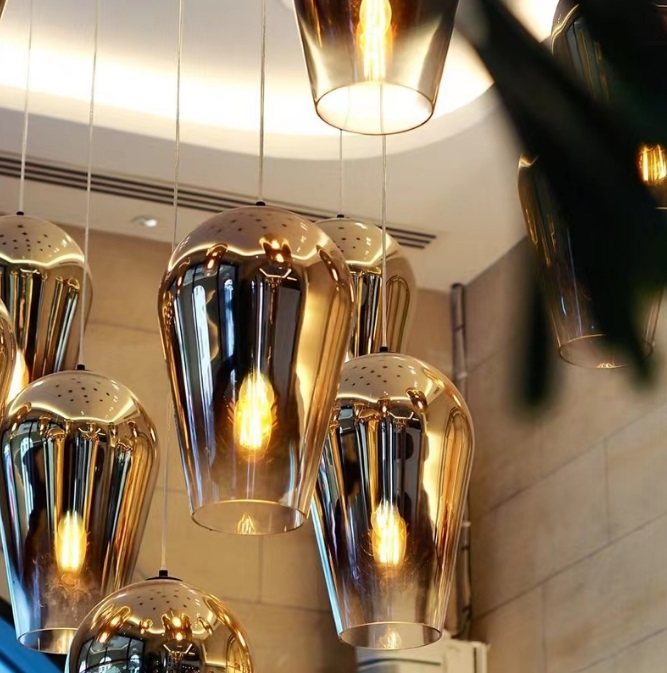 Светильник DZN-44748 ЗОЛОТО/ТОНИРОВАННЫЙ ` D200/H300+3000/1/E27/40W без лампы FADE by Tom Dixon