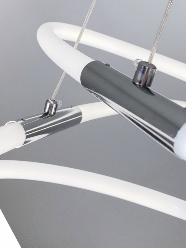 Светильник GL.37461 360LED CHROME/РОМ ` D600/H1200/3/LED/80W 4000-4500K DZN22-02