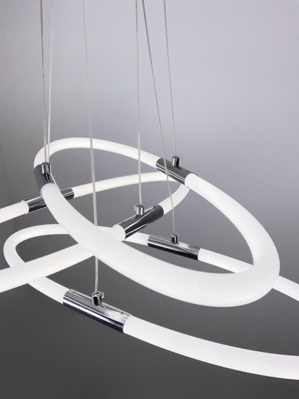 Светильник GL.37461 360LED CHROME/РОМ ` D600/H1200/3/LED/80W 4000-4500K DZN22-02