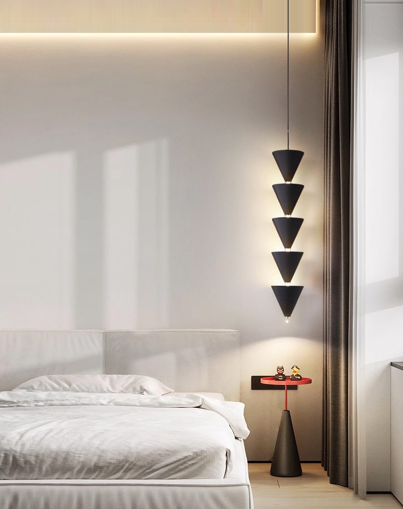 Светильник DZN-13847 ЧЕРНЫЙ ` D170/H850+1200/5/LED/15W/4000K LEMMA