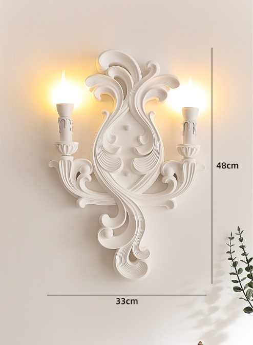 Светильник DZN-13856 БЕЛЫЙ ` L330*90/H480/2/E14/10W ARATTA