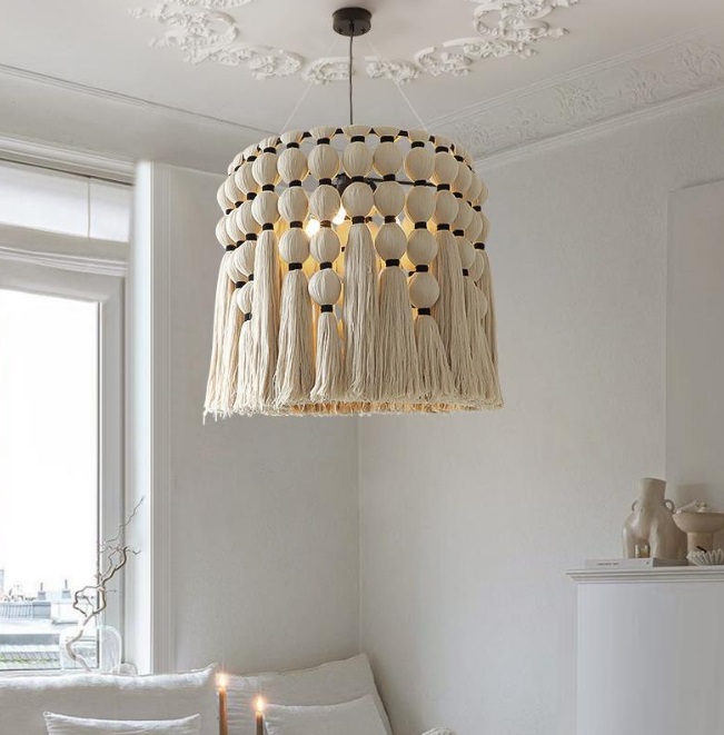 Светильник DZN-13870 ЧЕРНЫЙ + БЕЛЫЙ ` D500/H550+1000/3/E27/60W