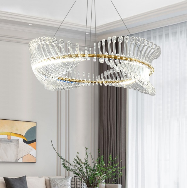 Светильник подвесной ElegantLight DZN-5030 БРОНЗА ` D600/H1500/1/LED/.W/4500K ARISTAEUS 23-01