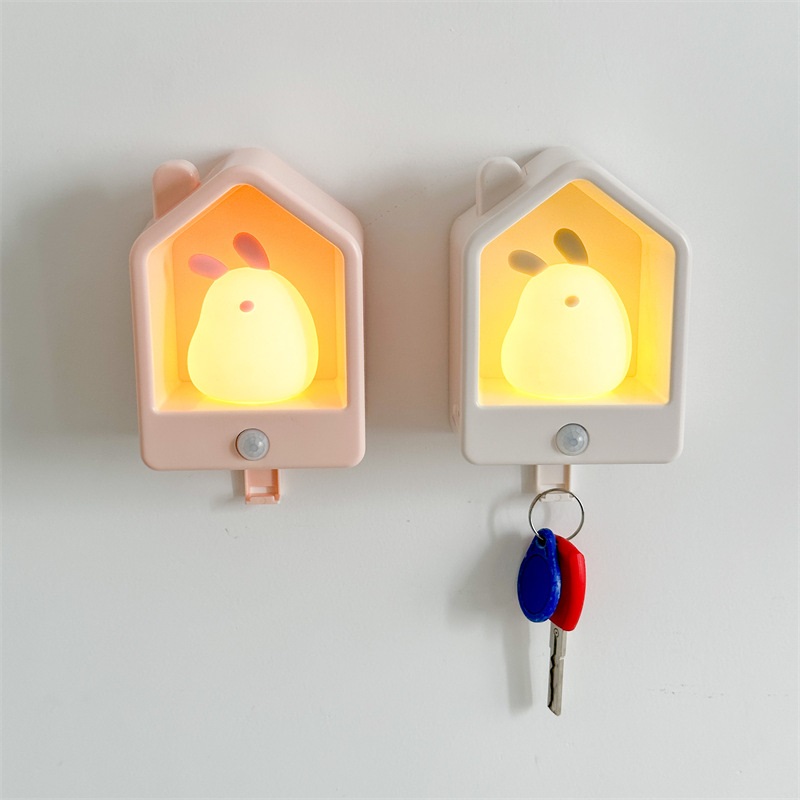 Светильник SPF-13040 БЕЛЫЙ ДОМИК ночник RABBIT 117*87*55mm 24-02