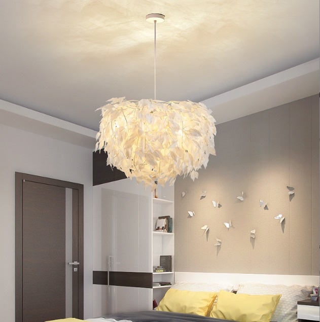 Светильник DZN-5037 БЕЛЫЙ ` D700/H500/4/E27/60W PLUME