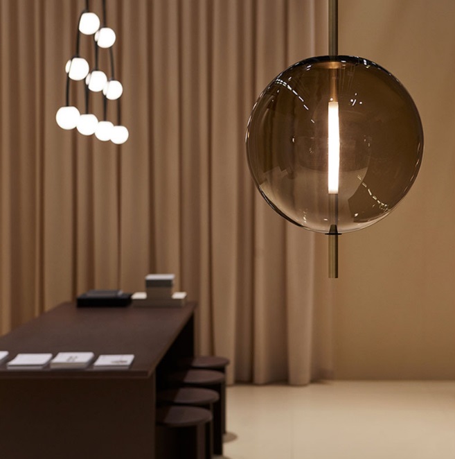 Светильник DZN-13063 БРОНЗА/ТОНИРОВАННЫЙ ` D150/H1500/1/LED/3W/4000K Kandinsky Pendant