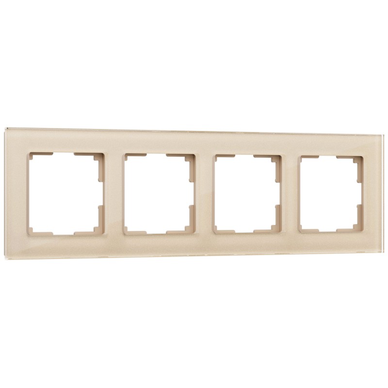 WERKEL Favorit WL01-Frame-04 / Рамка на 4 поста (шампань) a040873 W0041111