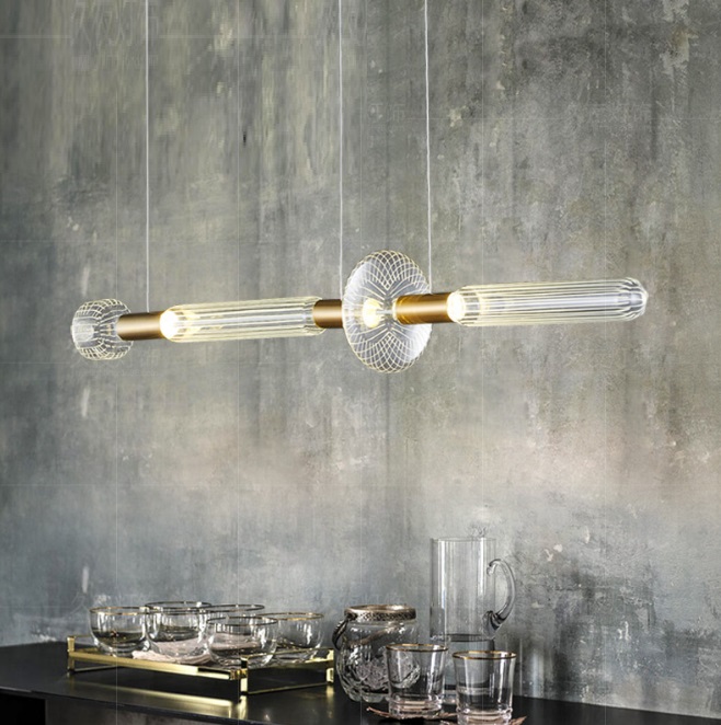 Светильник DZN-13139 БРОНЗА ` D1060*210/H1200/6/LED/18W/4000K VUOKSA