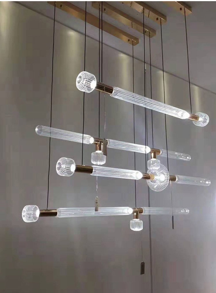 Светильник DZN-13140 БРОНЗА ` D1060*210/H1200/6/LED/18W/4000K VUOKSA