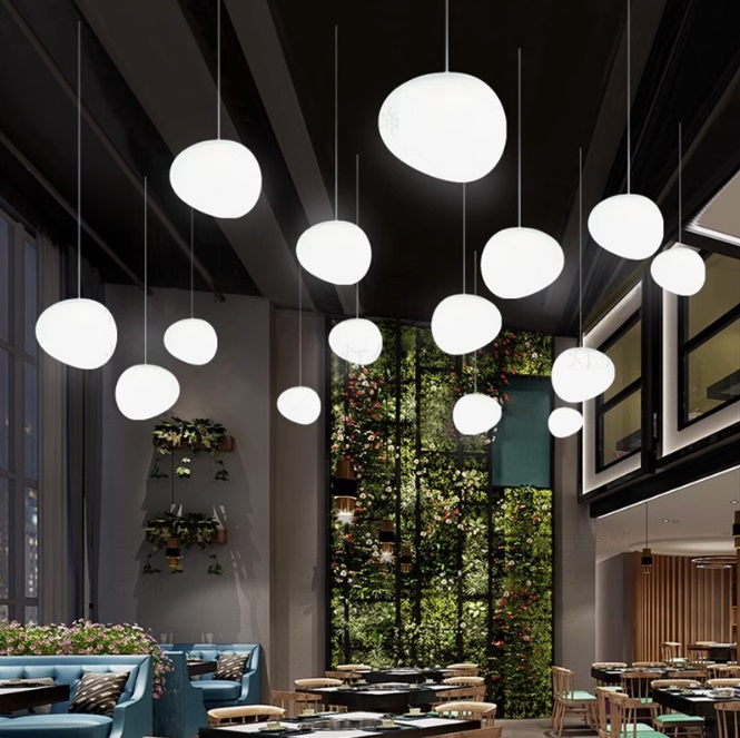 Светильник DZN-13191 БЕЛЫЙ АКРИЛ ` D150*130/H1200/1/E27/40W прозрачный провод