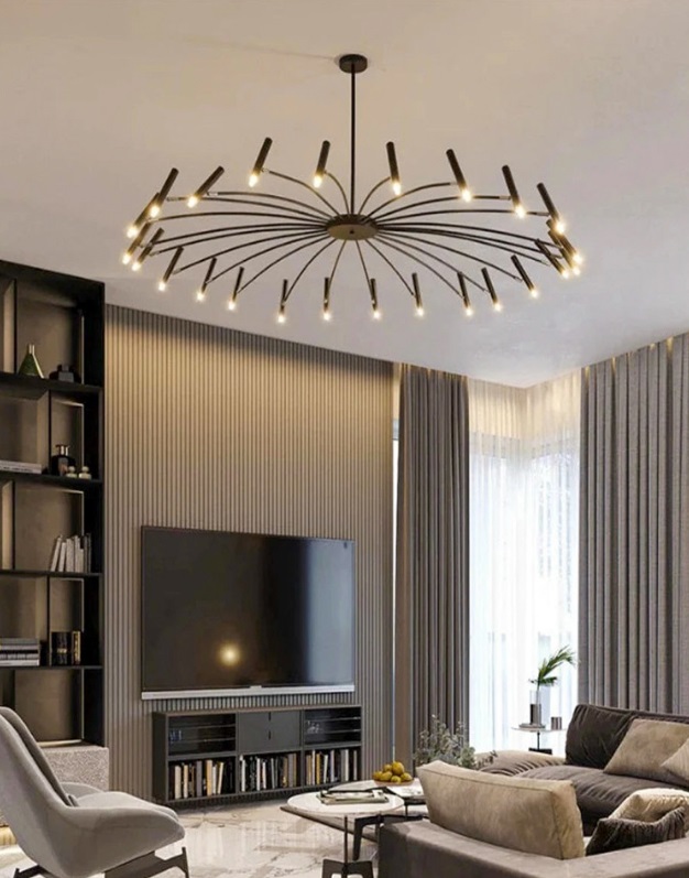 Светильник DZN-13197 ЧЕРНЫЙ ` D1300/H600/24/G9/40W без ламп ADAMS