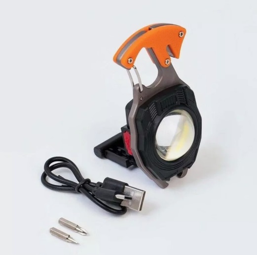 Фонарик-брелок W5147 яркий аккумуляторный COB / 3 режима / 6W / 800Lm / 500mAh RSP 24-11