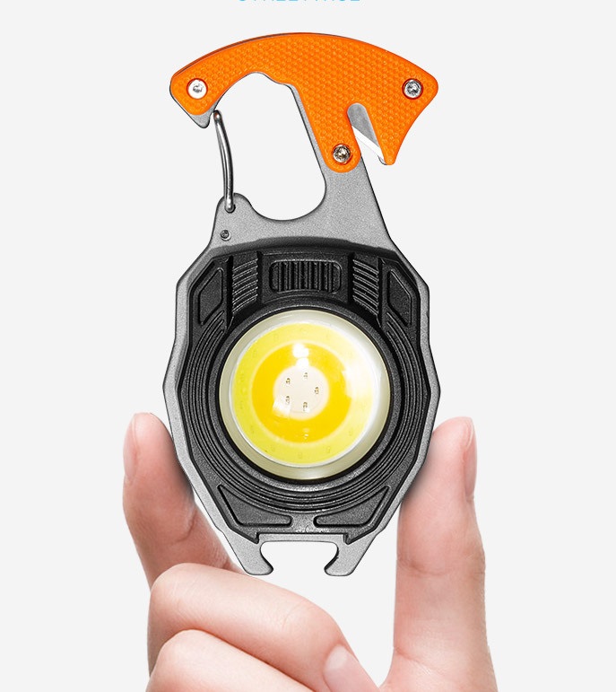 Фонарик-брелок W5147 яркий аккумуляторный COB / 3 режима / 6W / 800Lm / 500mAh RSP 24-11