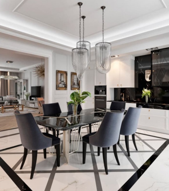 Светильник подвесной ElegantLight DZN-8396 РОМ ` D400/H800/3/E14/60W 22-12 CONCORD