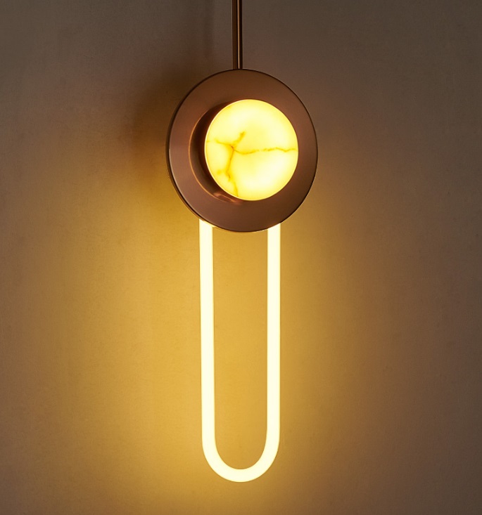 Светильник DZN1-7-43 ` D200/H560/1/LED/8W