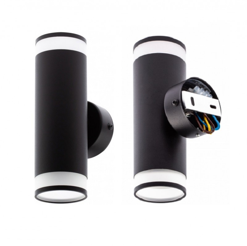 Светильник MSV-39250 BLACK/ЧЕРНЫЙ ` D54/H180/2/GU10/50W без лампы IP20 OVER SPF24-12 (1/50)