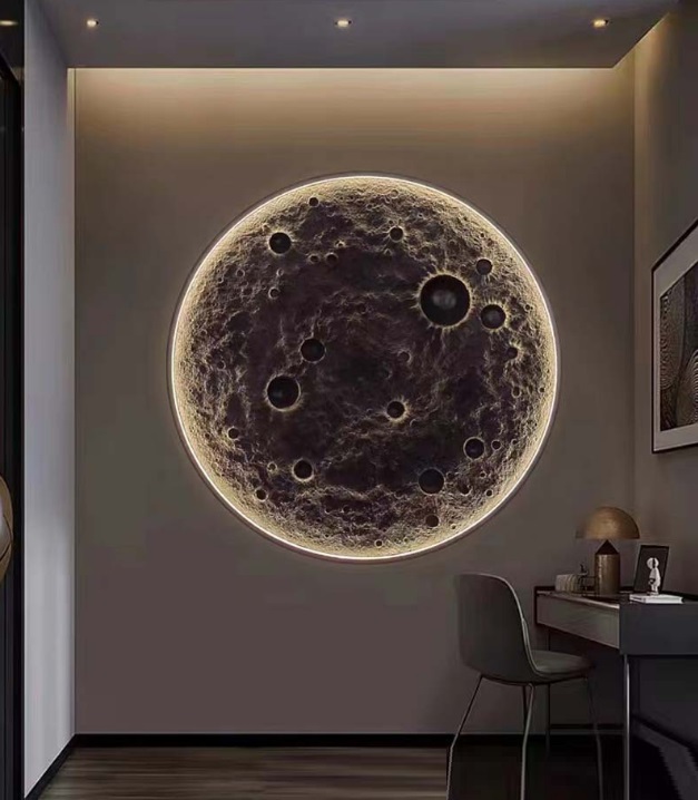 Светильник DZN-14157 ЧЕРНЫЙ ` D1000/H40/1/LED/38W/4500K COSMOS-MERCURY 24-03