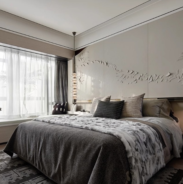 Светильник ElegantLight DZN-13246 ЧЕРНЫЙ/ПРОЗРАЧНЫЙ ` D180/H700+800/1/LED/15W/4000K AUIS