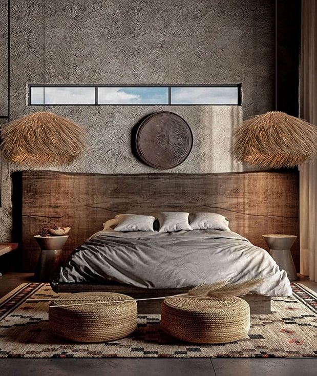 Светильник ElegantLight DZN-13249 КОРИЧНЕВЫЙ ` D400/H1500/1/E27/40W