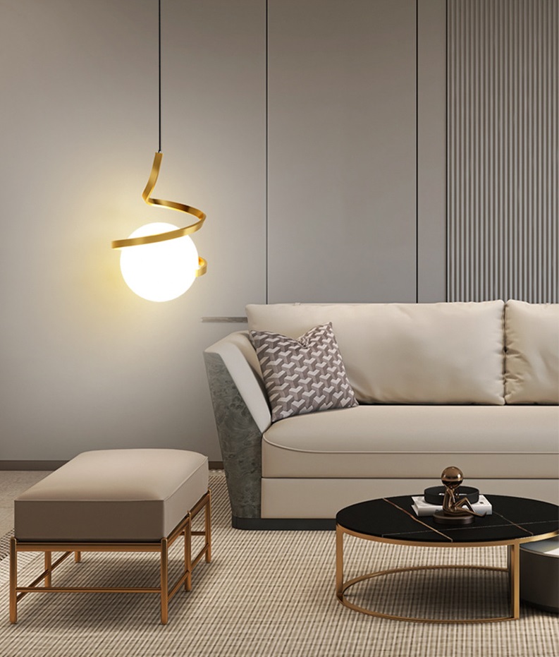 Светильник DZN-5274 БРОНЗА ` D200*300/H2000/1/E27/40W COIL