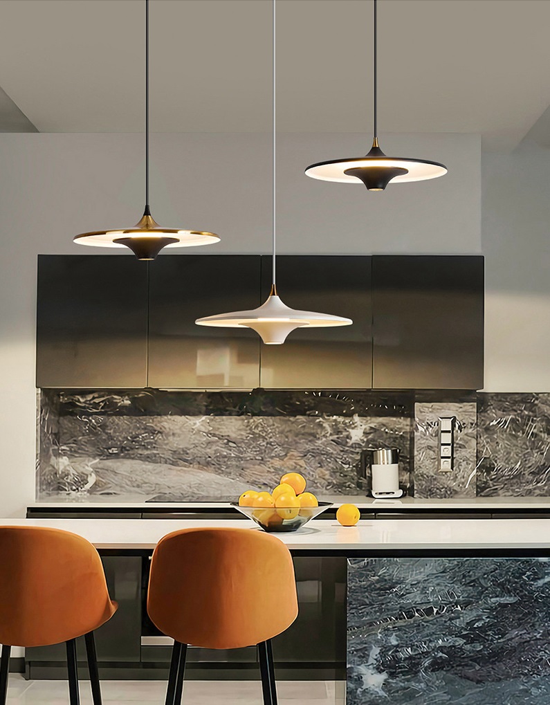 Светильник подвесной DZN-11340 ЧЕРНЫЙ ` D350/H1500/1/LED/12W/4500K SOMBRERO