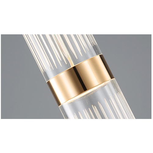 Светильник DZN-13294 ЗОЛОТО ` D400/H2500/16/LED/100W SATORI