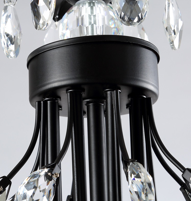 Светильник DZN-13312 ЧЕРНЫЙ ` D950/H650+1000/12/E14/40W RIALTO