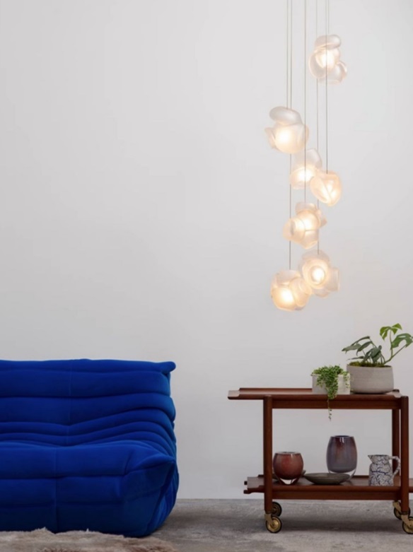 Светильник DZN-13315 БЕЛЫЙ ` D200/H1500/1/G9/10W BOCCI