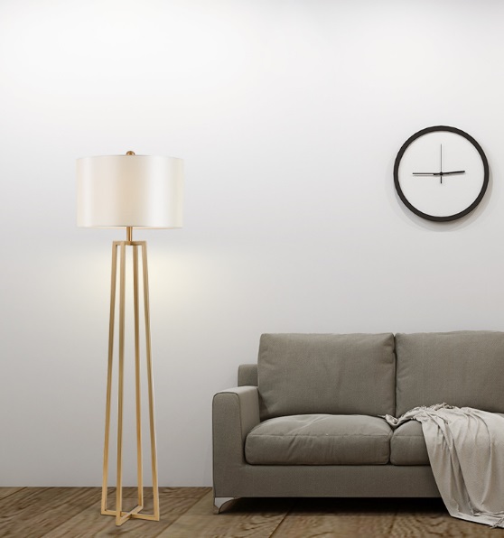 Светильник напольный DZN-13349 БРОНЗА D480/H1650/1/E27/60W BERRY