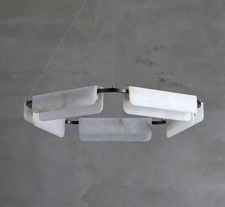 Светильник DZN-11377 БЕЛЫЙ МРАМОР ` D900/H1500/1/LED/68W/4000K UNIVERSE