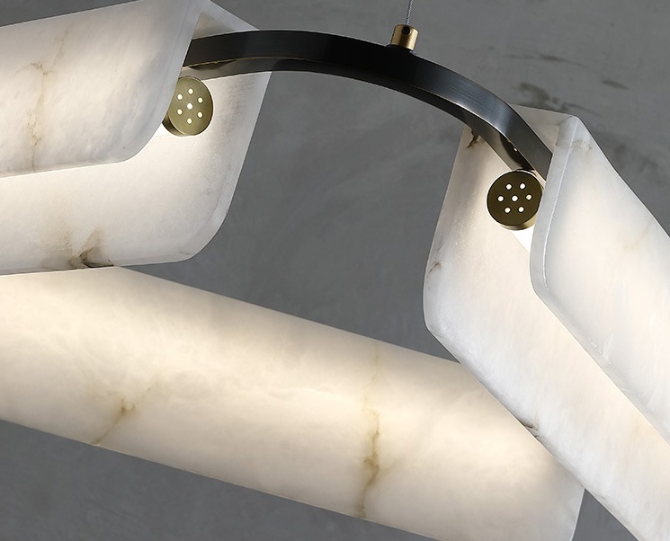 Светильник DZN-11378 БЕЛЫЙ МРАМОР ` D600/H1500/1/LED/58W/4000K UNIVERSE VSST 25-03