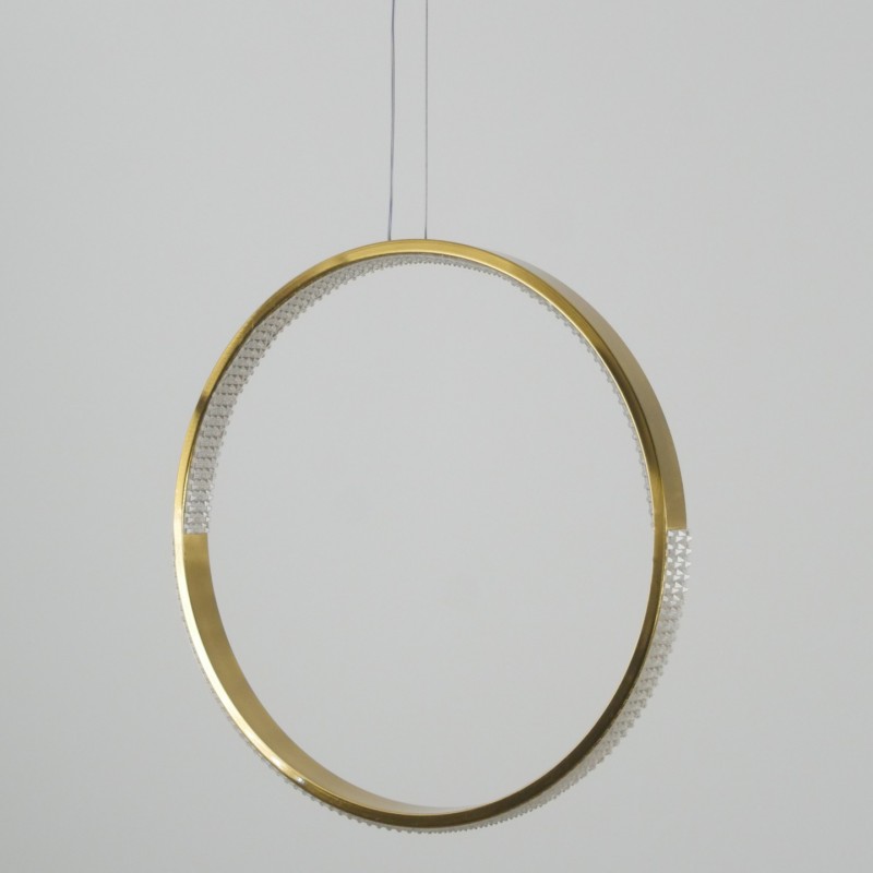 Светильник подвесной SAPFIR SPF-5373 БРОНЗА ` D400/H1500/1/LED/.W/4500K HOOP2 23-05