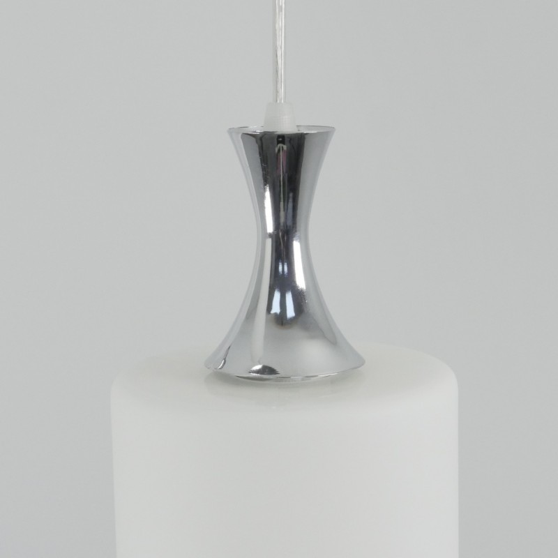 Светильник подвесной SPFD-8609 CHROME/РОМ ` D350/H1000/3/Е27/30W плафон 140*300мм TROY