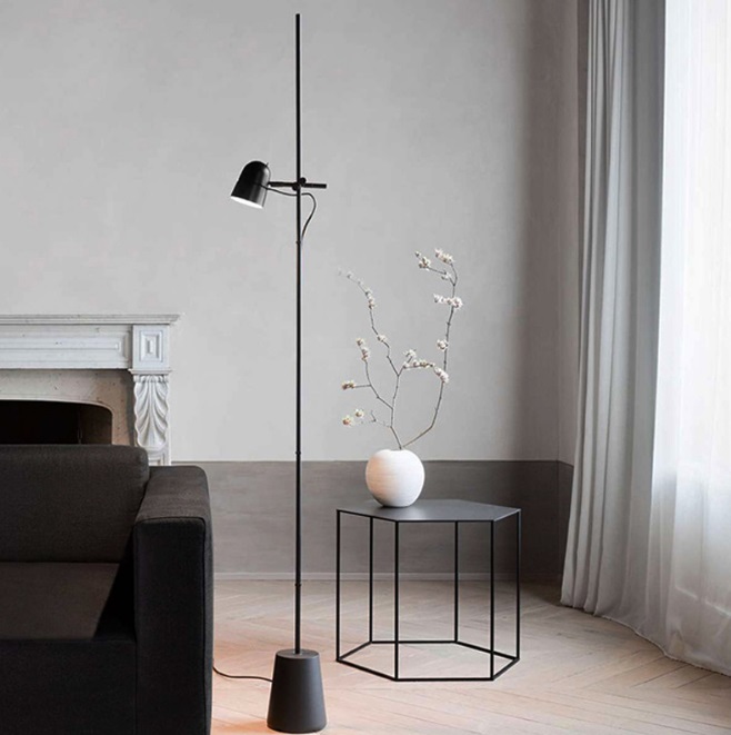 Светильник DZN-50683 ЧЕРНЫЙ ` D2650/H1700/1/LED/3000K PLANO