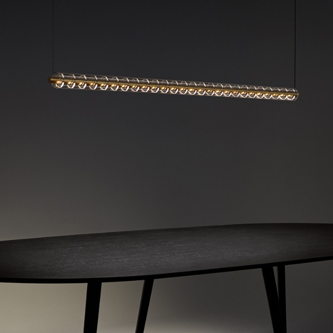 Светильник DZN-50690 ЧЕРНЫЙ ` D1380*60/H1500/1/LED/3000K VSST 24-08